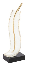 Home4you In Home Feather Candle Holder White/Gold