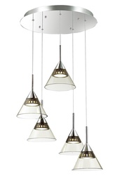 Lubinis šviestuvas Perfetto Decor MA04998C-005-01, 5X7.2W, LED
