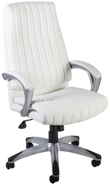 Biroja krēsls, 7.7 x 63 x 112 - 119.5 cm, balta