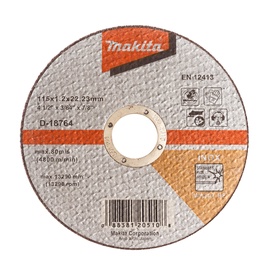 Lõikeketas Makita D-18764, 115 mm x 1.2 mm x 22.23 mm