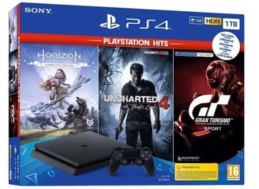 Игровая консоль Sony PlayStation 4 Slim, HDMI / Bluetooth / Wi-Fi / Wi-Fi Direct, 1 TB