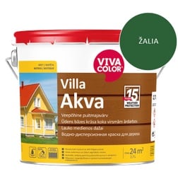 Фасадная краска Vivacolor Villa Akva, зеленый, 2.7 л