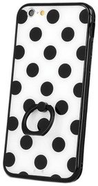 Mocco Ring Dots Back Case For Samsung Galaxy S6 Black/White