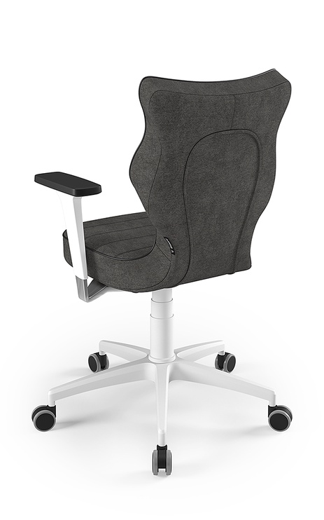 Офисный стул Perto AT33, 40 x 63 x 90 - 100 см, белый/серый