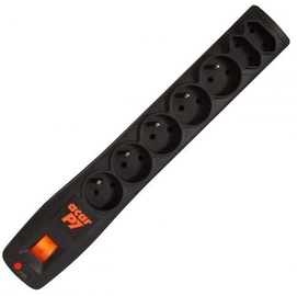 HSK Data Surge Protector 7 Outlet Black 1.5m