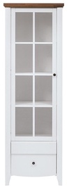 Black Red White Kalio Display Cabinet REG1W2S White