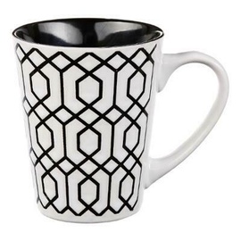 Krūze Geometric B&W 300ml 125383