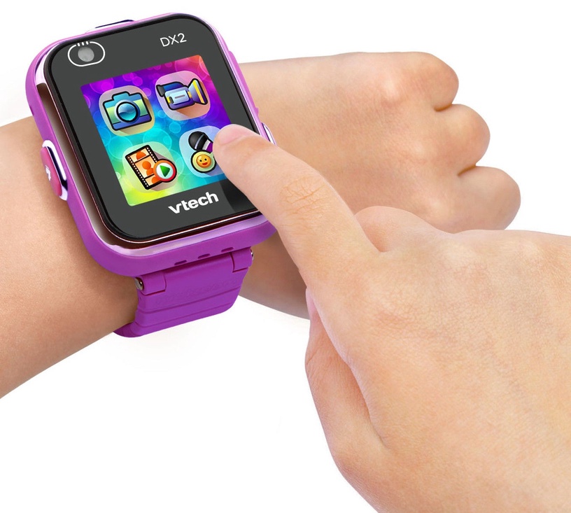 Viedais pulkstenis VTech Kidizoom Smartwatch DX2 German, violeta