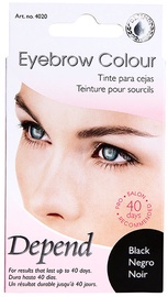 Краска для бровей и ресниц Depend Black