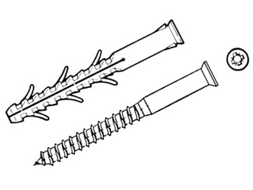 Dībelis Elematic APS/V, 10x80 mm, 25 gab.