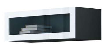 Cama Meble Vigo 90 Cabinet Glass Grey/White Gloss
