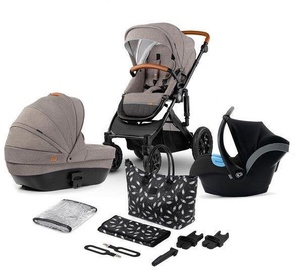 Universālie rati KinderKraft Prime Lite 3in1 Beige
