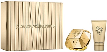 Набор для женщин Paco Rabanne Lady Million 50 ml EDP + Body Lotion 75 ml