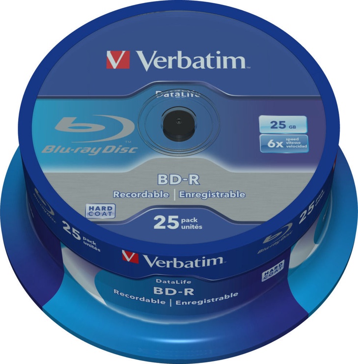 Накопитель данных Verbatim, 25 GB, 25шт.