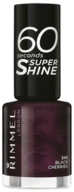 Küünelakk Rimmel London Black Cherries, 8 ml