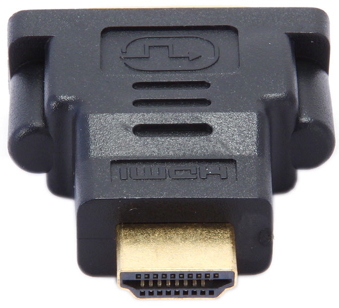 Adapteris Gembird HDMI male, DVI, juoda