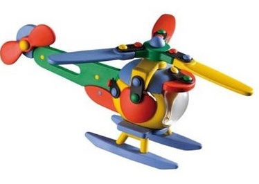 Konstruktor Mic-O-Mic Build & Play Helicopter Chopper, plastik