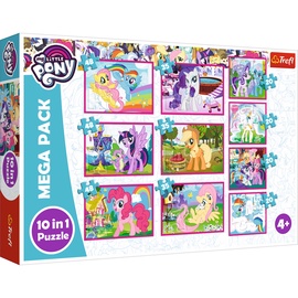 Dėlionė My little pony 10in1, 90353