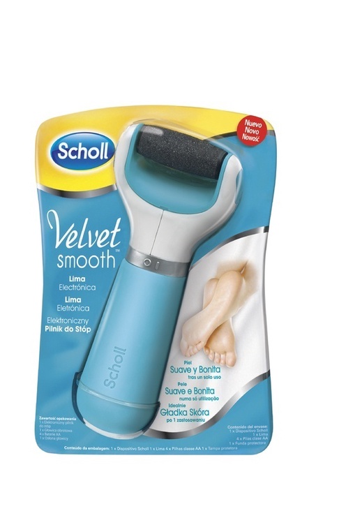 Pėdų priežiūros prietaisas Scholl Velvet Smooth, mėlyna