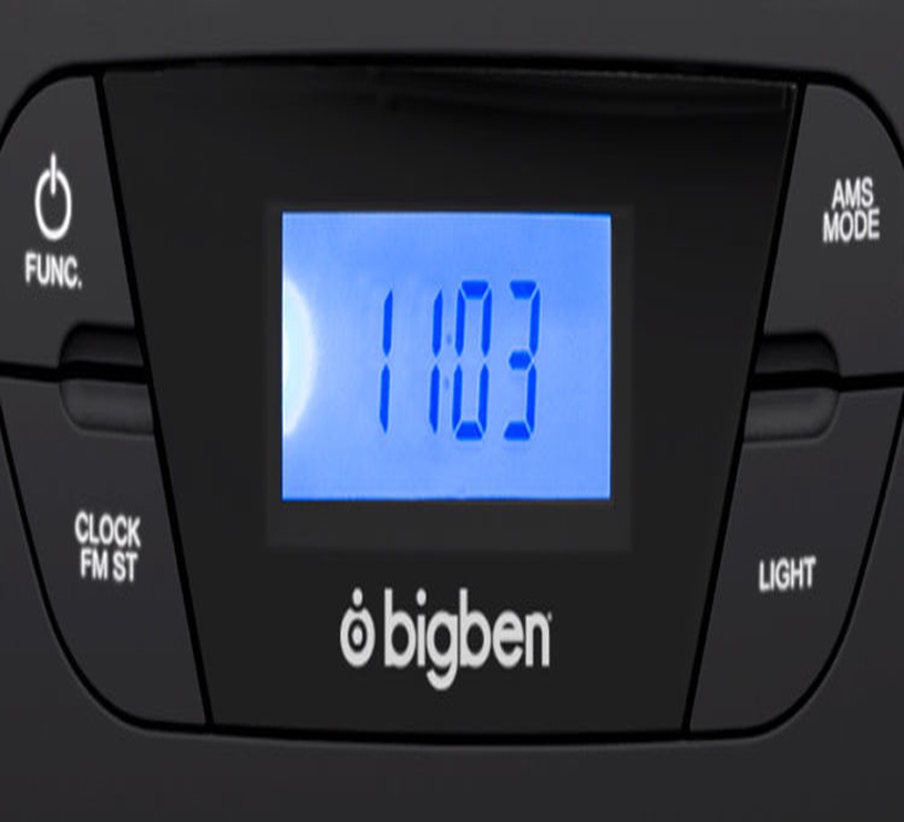 Magnetola Bigben CD61NUSB, 40 W, melna