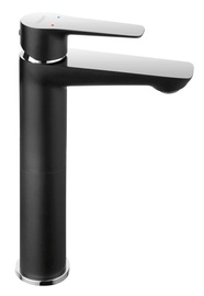 Смеситель для раковины Ferro Doris Black/Chrome BDO2LBLC, черный/хромовый