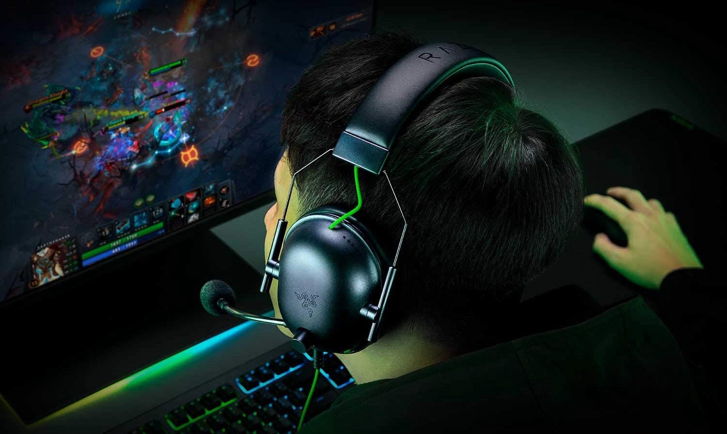 razer blackshark v2 x kaina