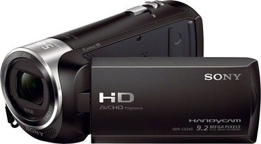 Videokamera Sony, melna, 1280 x 720