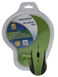 Esperanza EM125 Mouse + Gel pad Green