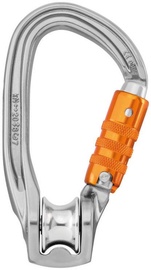 Petzl Carabiner Rollclip Z Triact-Lock Grey/Orange