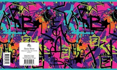 Jānis Roze Notebook A5 JR8 48 Pages Abstract Pink