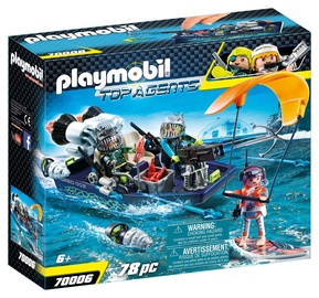 Constructor playmobil top agents 70006