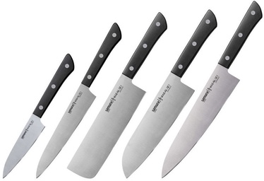 Набор кухонных ножей Samura Harakiri SHR-0250B, 5 шт.