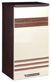 DaVita Rio 16.10 Kitchen Upper Cabinet Wenge Oak/Pearl