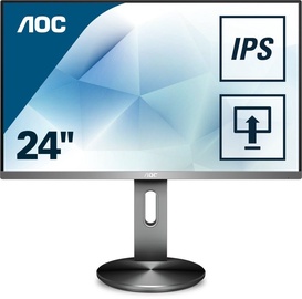 Monitors AOC I2490PXQU/BT, 23.8", 4 ms