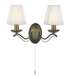 Sieninis šviestuvas Searchlight Andretti 9822-2AB, 2X40W, E14