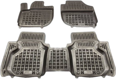 Резиновый автомобильный коврик REZAW-PLAST Honda Jazz IV 2013, 3 шт.