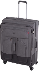 Lagaminas Wenger Deputy Softside Black/Grey, 129 l, 295x545x770 mm