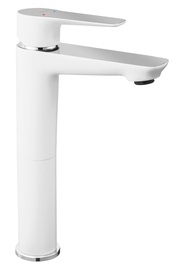 Смеситель для раковины Ferro Doris White/Chrome BDO2L, белый/хромовый