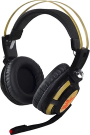 Ausinės Vakoss X-Zero Gaming Headphones w/Mic Black/Gold X-H359KG