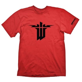 Gaya Entertainment T-Shirt Wolfenstein Symbol Red M