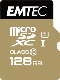 Emtec 128GB Gold+ Micro SDHC Class10
