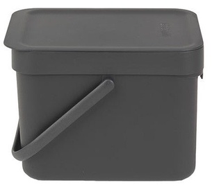 Atkritumu tvertne Brabantia Sort & Go 109720 Grey, 6 l