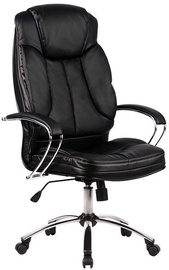 MN Office Chair Black Leather LK-12