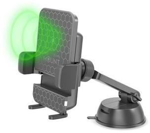 Celly Car Holder With Wireless Charger Black