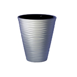 Puķu pods Form Plastic, pelēka, Ø 350 mm