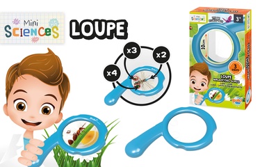 Intelektuāla rotaļlieta Buki France Magnifying glass, gaiši zila