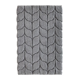 Коврик для ванной Saniflor Treccia 3FTAA443588, серый, 600 мм x 400 мм