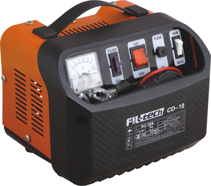 Зарядное устройство Filtech CD-18, 12 - 24 В, 8 а