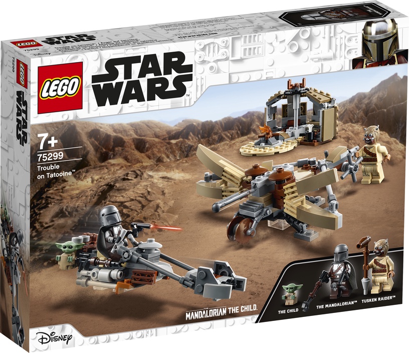Konstruktors LEGO Star Wars Nepatikšanas uz planētas Tatooine 75299, 276 gab.