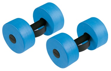 Гиря Beco Aqua Dumbbell, черный/голубой